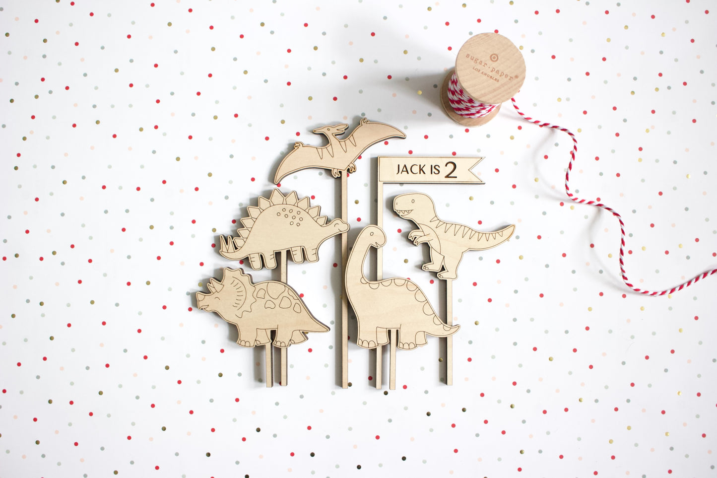 Dinosaur Cake Toppers