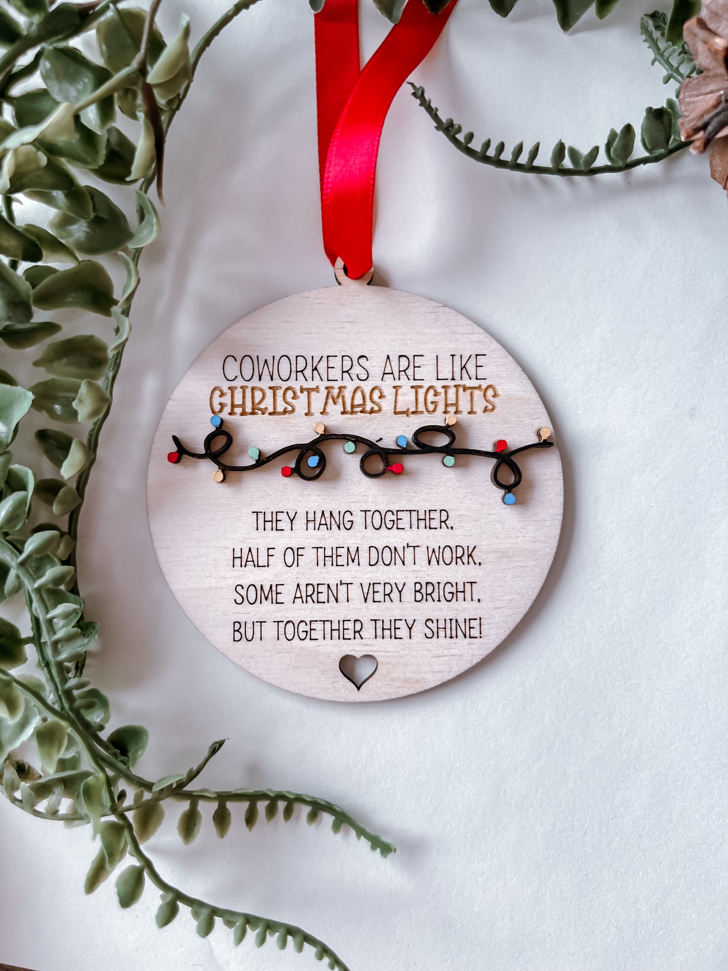 Coworker ornament