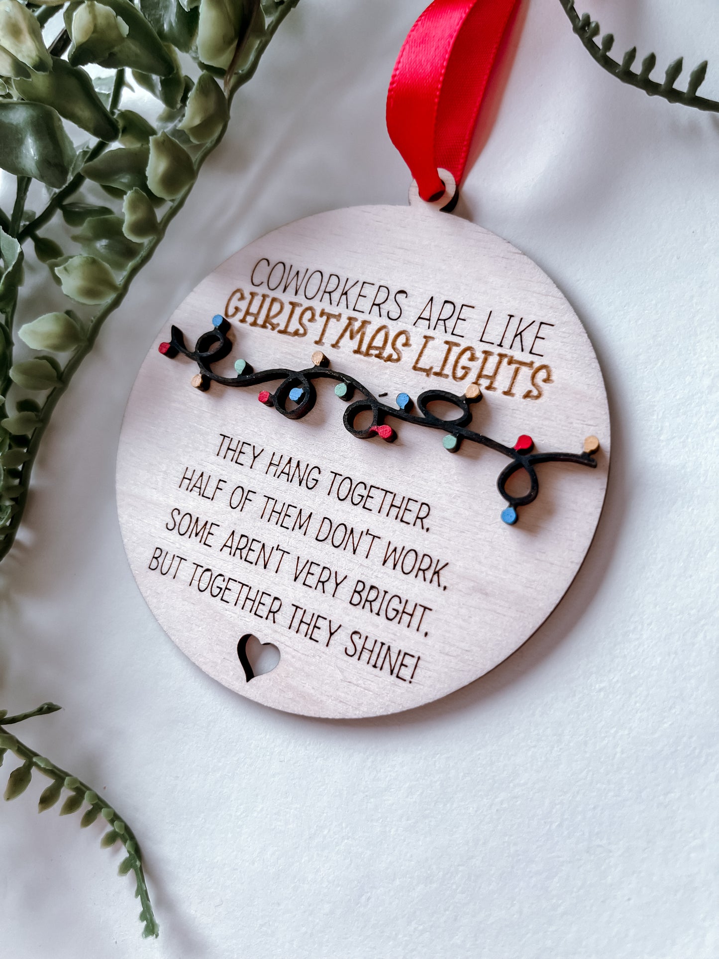 Coworker ornament