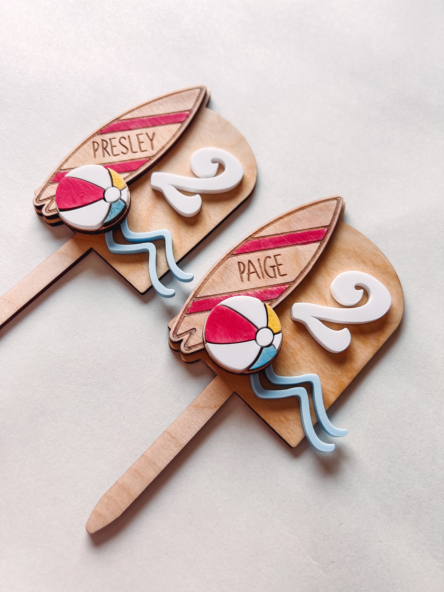 Beach Cake Topper