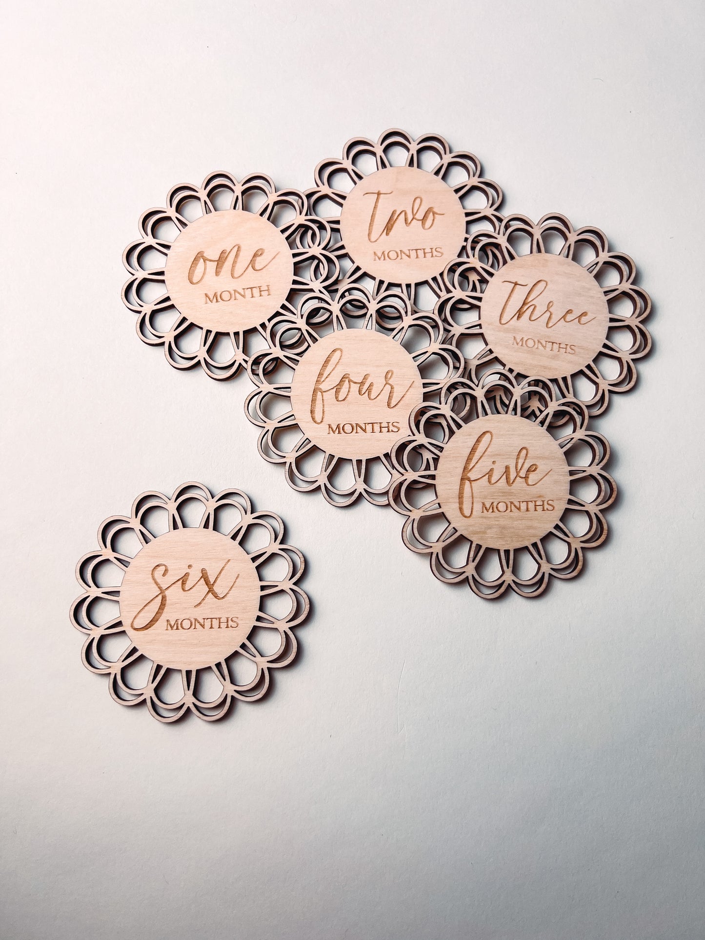 Scallop Boho Milestones