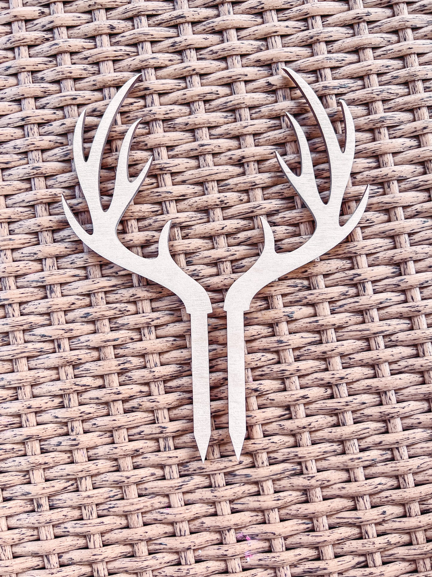 Antler Cake Topper