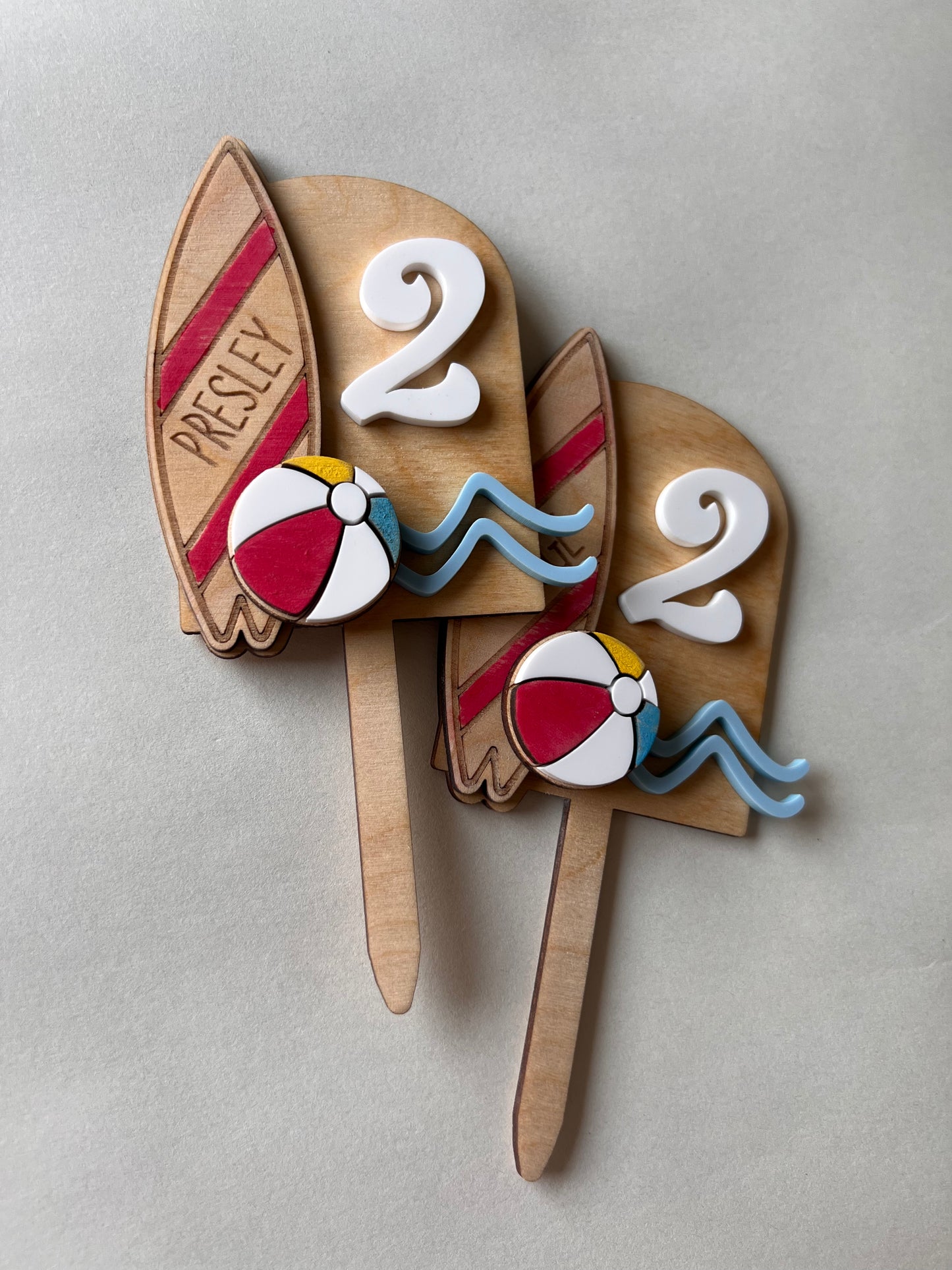 Beach Cake Topper