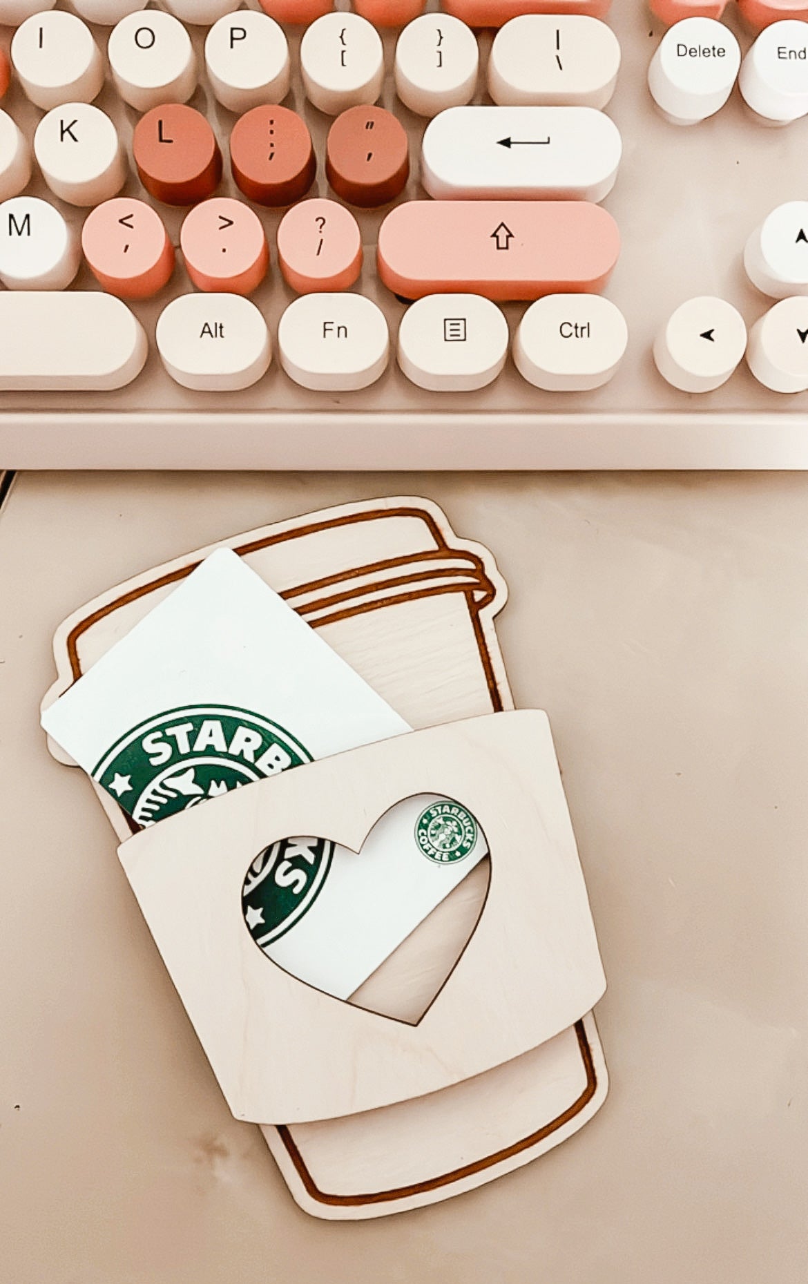 Gift Card Holder - with heart