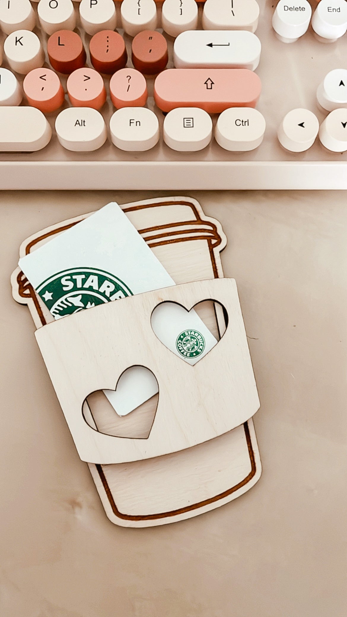 Gift Card Holder - with heart