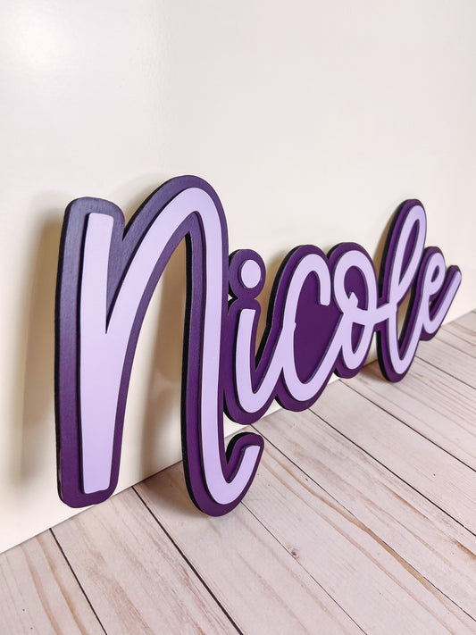 Double Layered; First Name