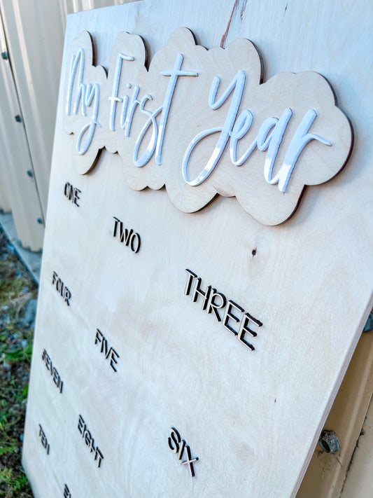 First Birthday Board (RENTAL)