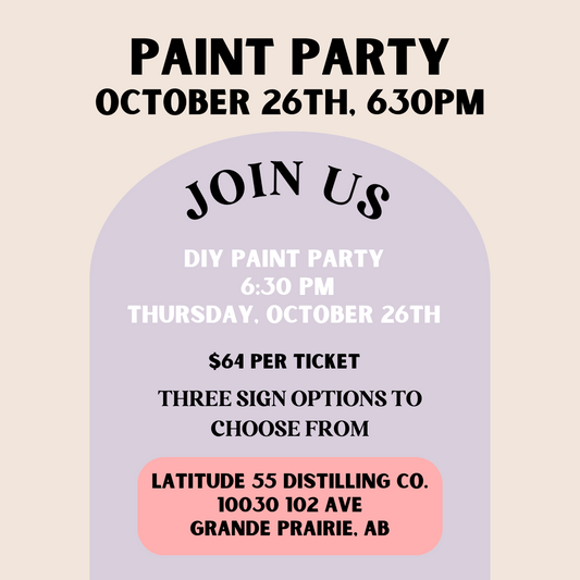 October 26th - in Grande Prairie, AB