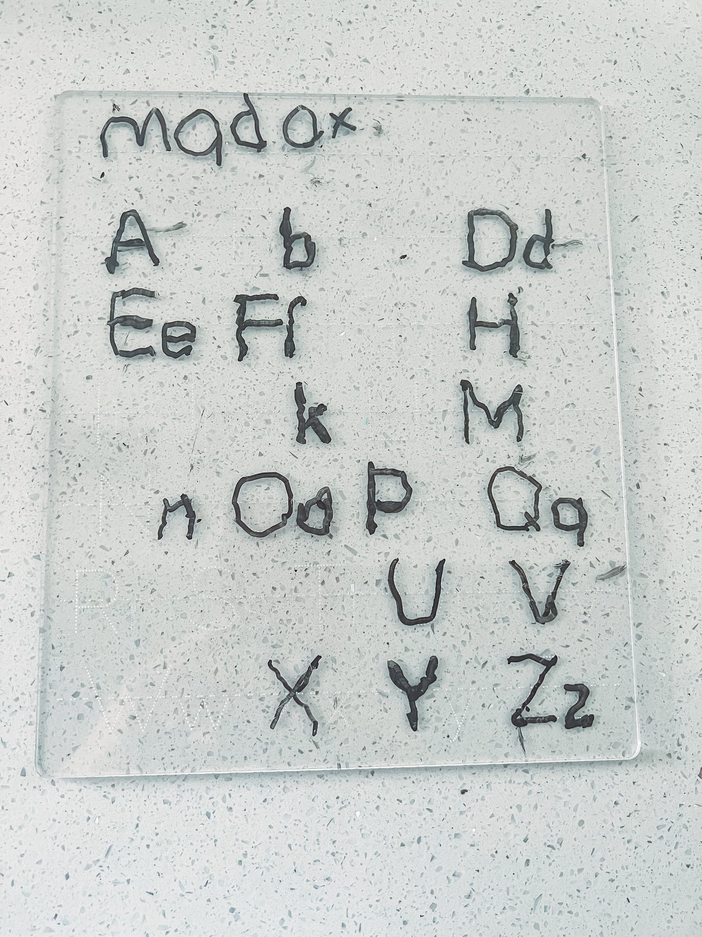 Dry Erase Letters + Alphabet